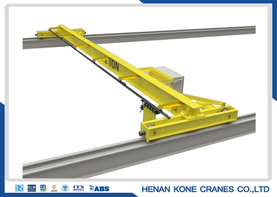 380V jaune 20 Ton Double Girder Overhead Crane